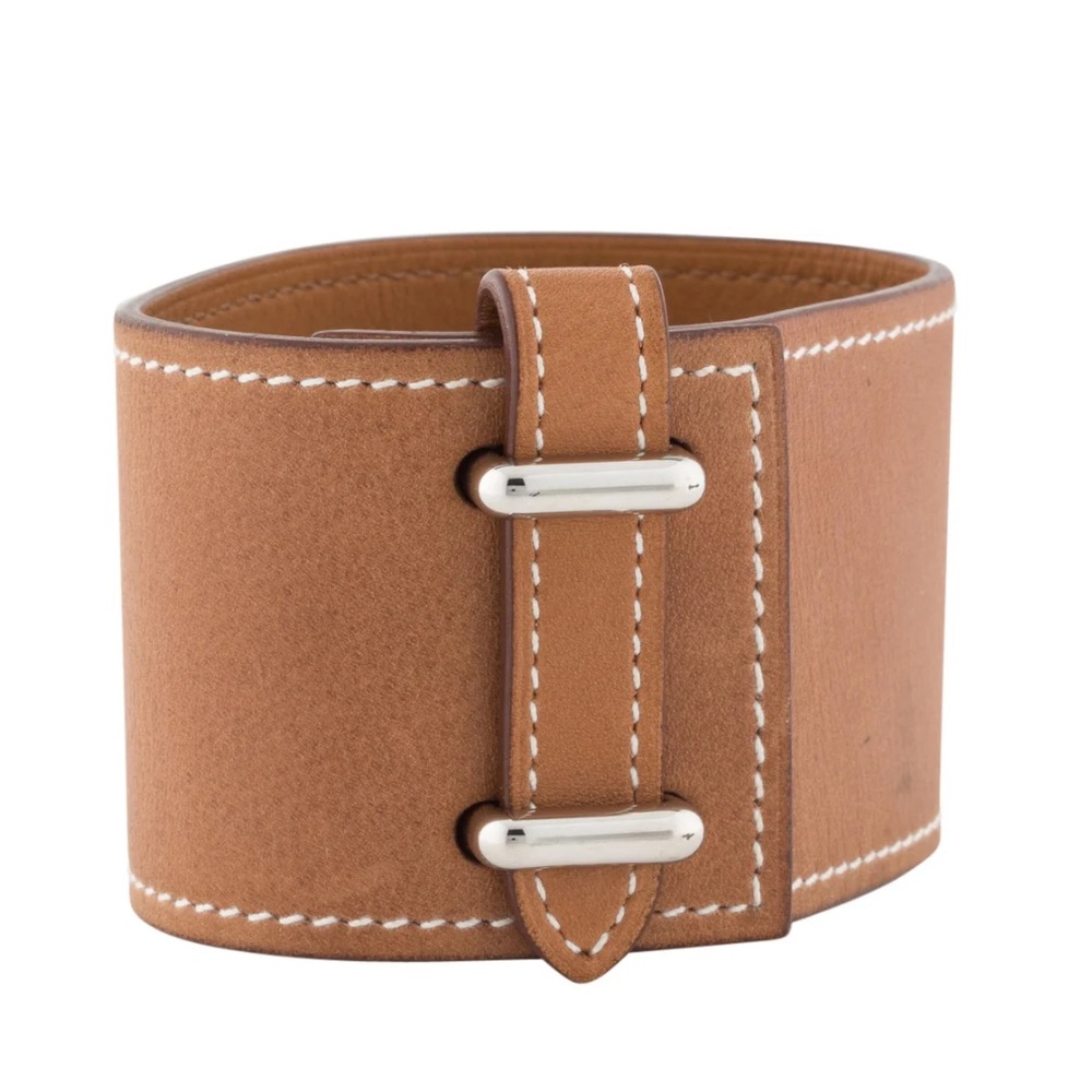Hermes Izy Leather Bracelet - Picture 2 of 11